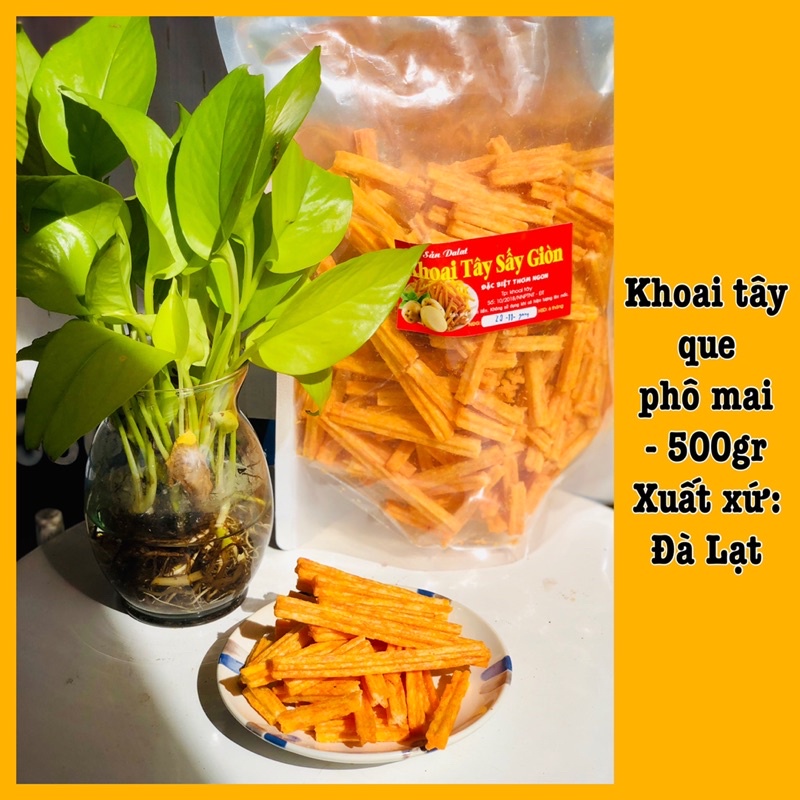 Khoai tây que phô mai Đà Lạt 500gr - loại ngon xuất khẩu