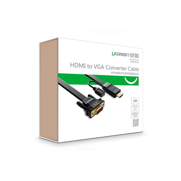 (Xả Hàng) Cáp Chuyển Đổi HDMI Sang VGA Ugreen 40232