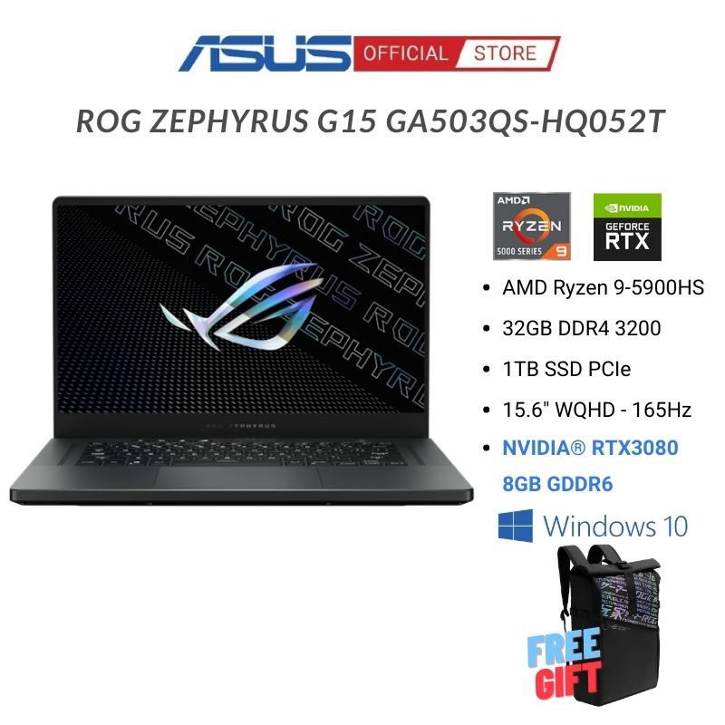 [Mã ELMALL1TR giảm 5% đơn 3TR] Laptop Asus ROG Zephyrus G15 GA503QS-HQ052T