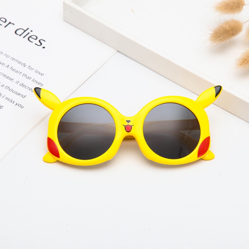 Mắt kính trẻ em chính hiệu Luxury Korea, kính râm trẻ em, kính mát bé trai bé gái, kính mắt tròn dành cho bé yêu