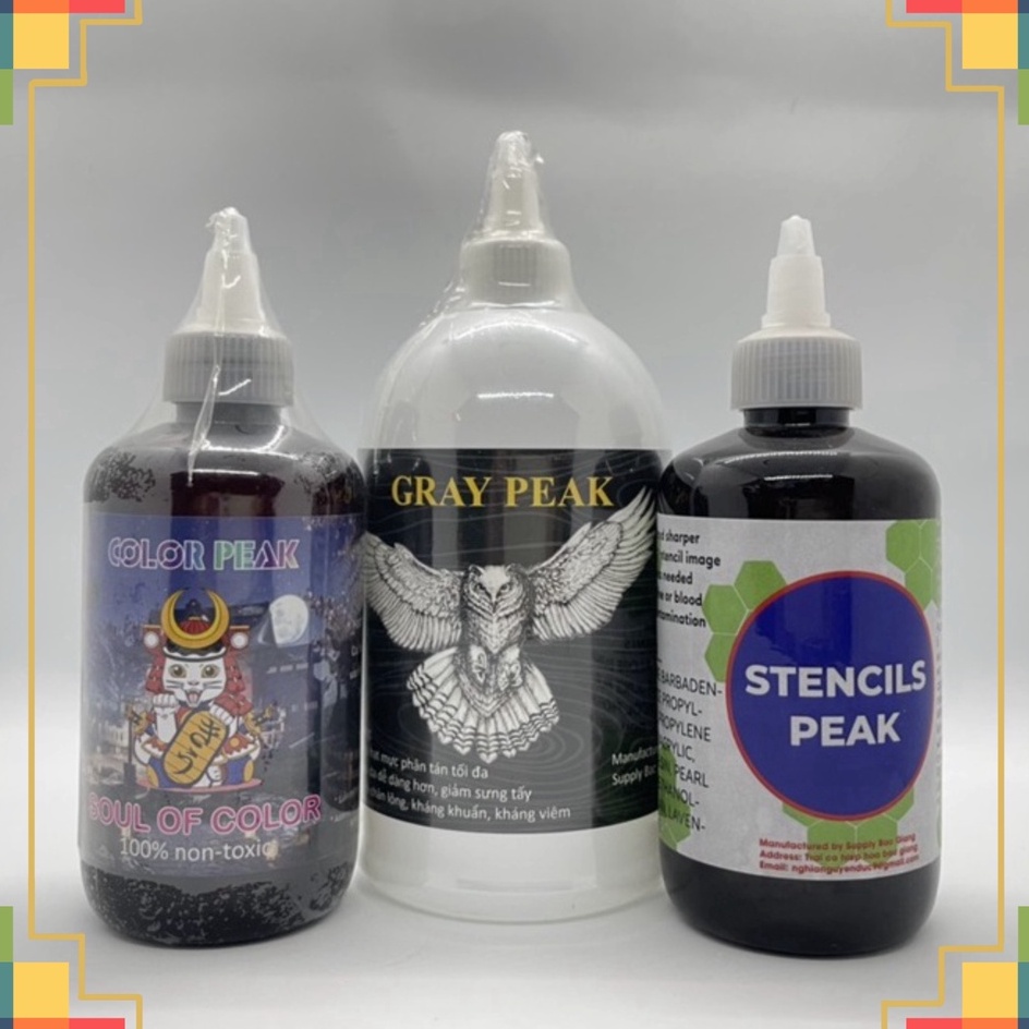 Nước pha mực xăm ,gel scan hình xăm giá rẻ hỗ trợ art tattoo 240ml /scosmetic68