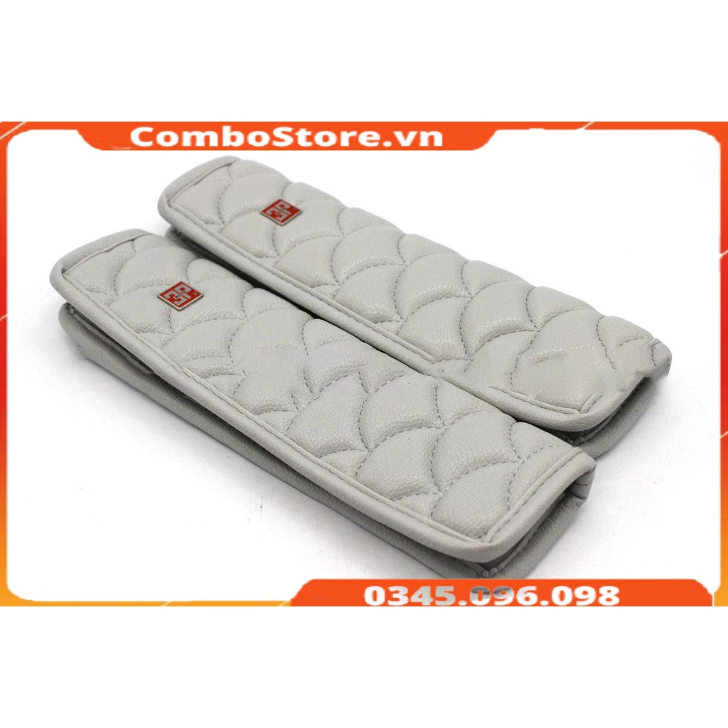 Bọc dây đai an toàn ô tô xe hơi da cao cấp 3P
