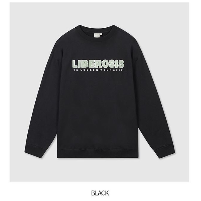 Áo sweater SPAO thêu logo Liberosis xuất Hàn