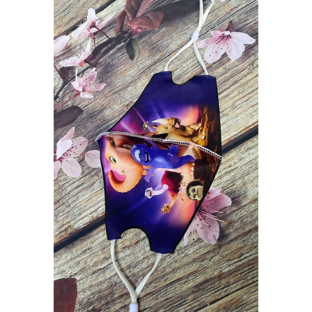 Khẩu trang Polo Style trẻ em vải Su in hoạt hình dễ thương, dễ thở, bền, đẹp | BigBuy360 - bigbuy360.vn