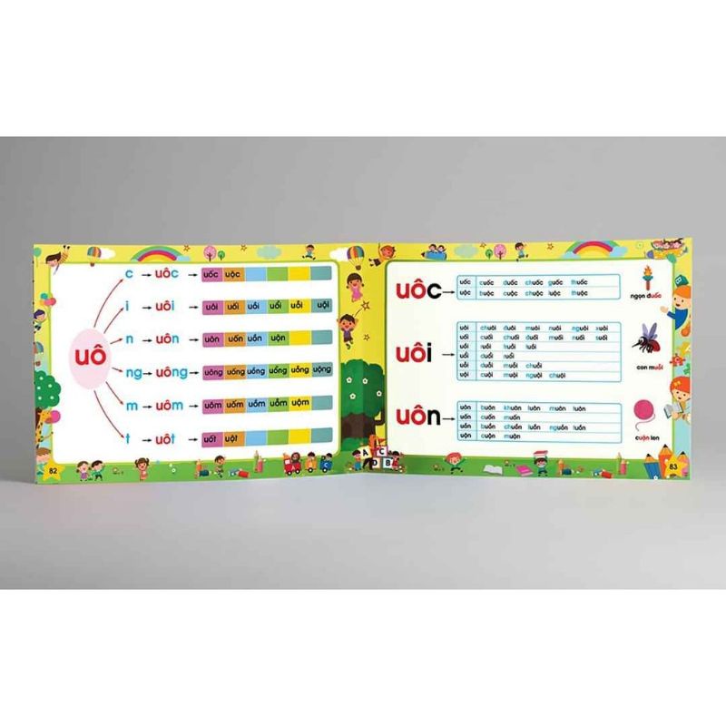 Tập đánh vần tiếng việt