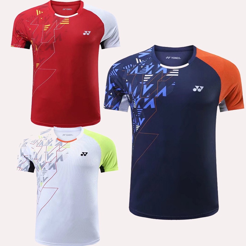Áo Thun Cầu Lông Yonex Ngắn Tay Thấm Hút Mồ Hôi Nhanh Khô Cho Nam Và Nữ