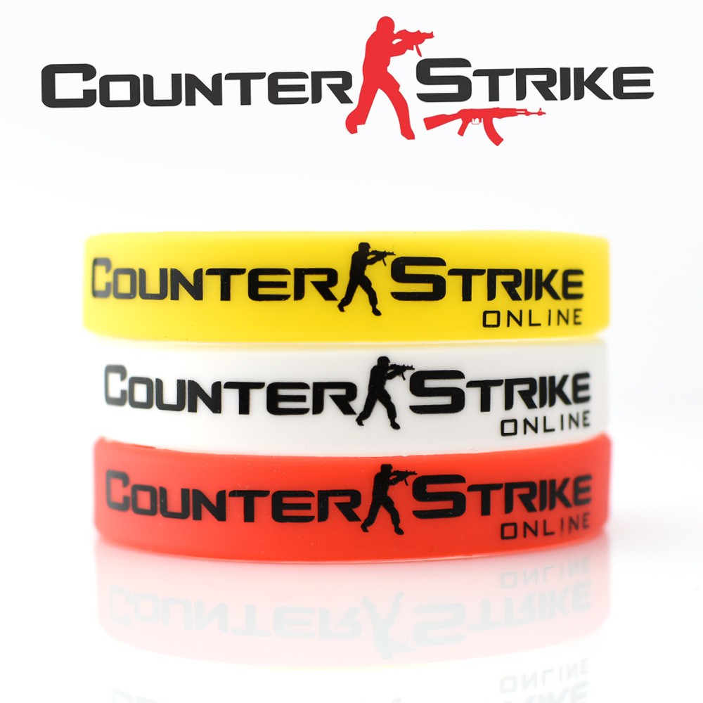 [GIÁ HỦY DIỆT] VÒNG TAY GAME CSGO VÒNG TAY CAO SU COUNTER STRIKE CAO CẤP