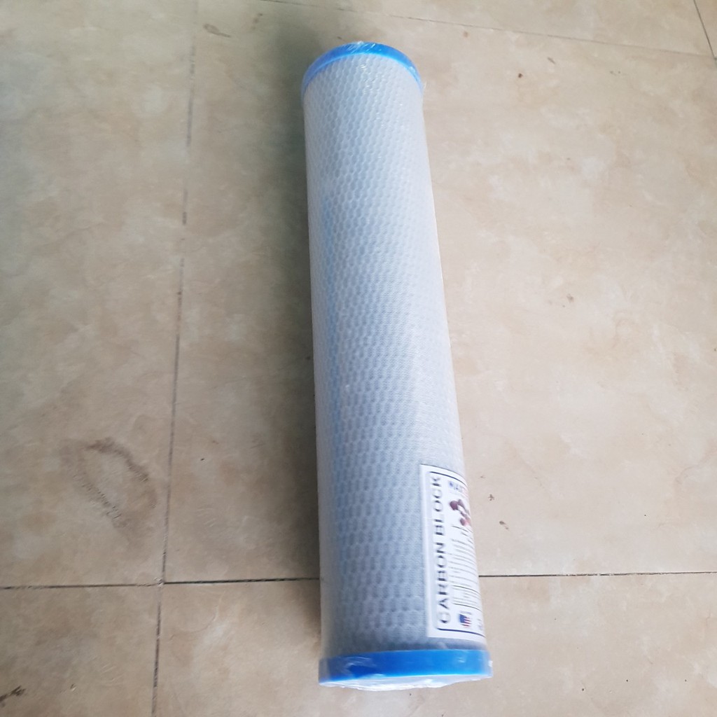 [Mã ELFLASH5 giảm 20K đơn 50K] Lõi lọc CTO béo, lõi lọc CTO bigblue dùng cho cốc lọc béo 20 inch