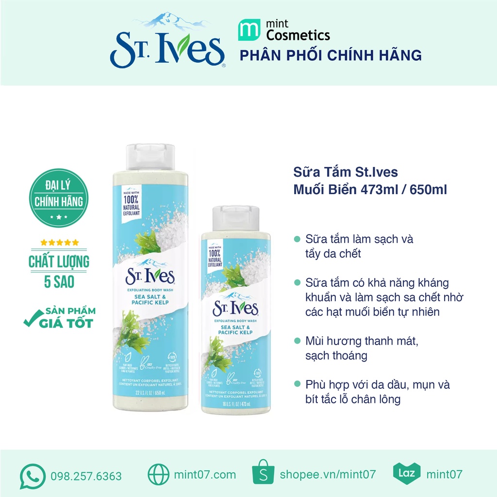 Sữa Tắm St.Ives 473ml