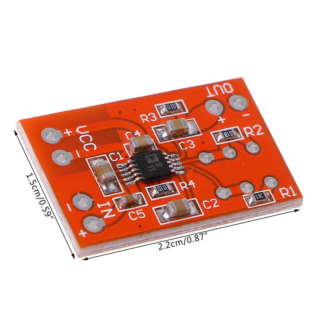 Mô đun tiền khuếch đại micro SSM2167 DC 3V-5V kích thước 2.2x1.5cm