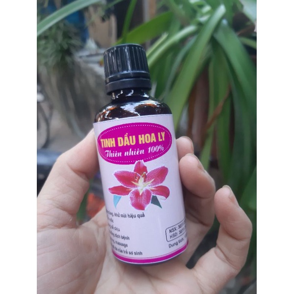 (RẺ VÔ ĐỊCH) Tinh dầu hoa ly, nhài 50ml chuẩn từng giọt xông phòng