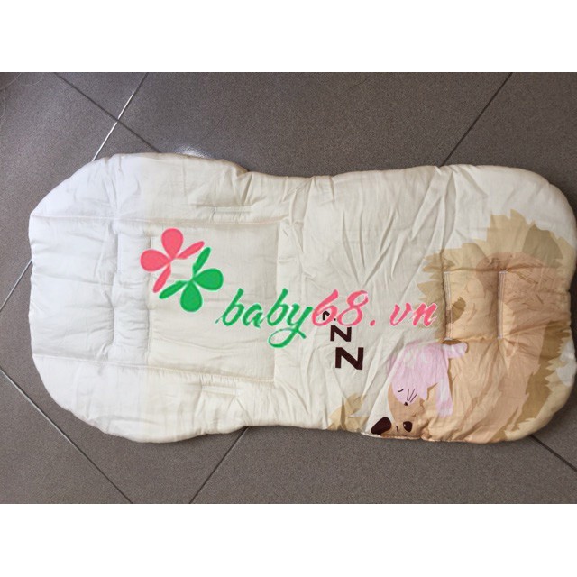 Lót ghế ăn, xe đẩy, ghế nhún Cotton Hàn Quốc