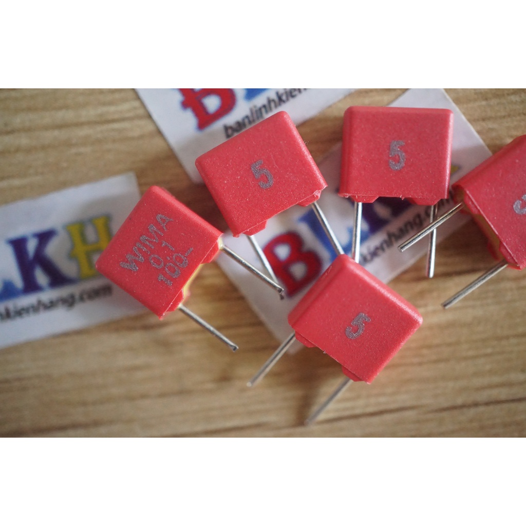 3 Tụ Wima MKS2 0.1uF 100V