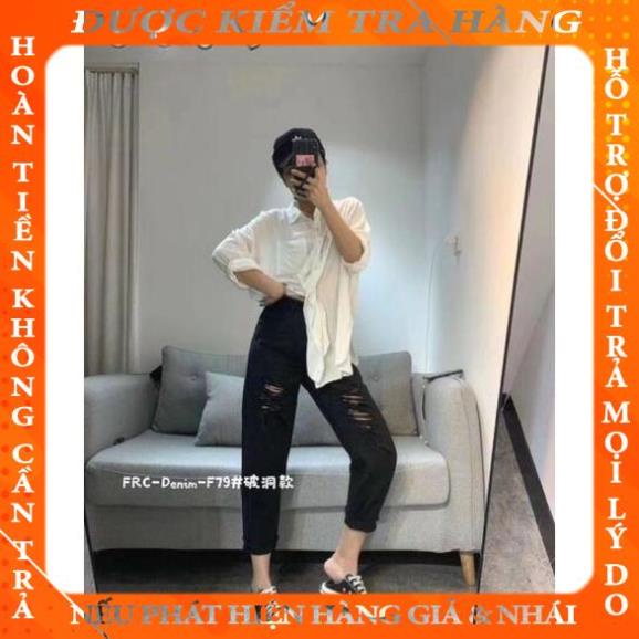 Quần baggy bò rách cá tính fdinh