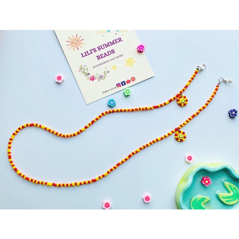 Dây đeo khẩu trang LILI DOPAMINE MASK CHAIN - LILI’S SUMMER BEADS