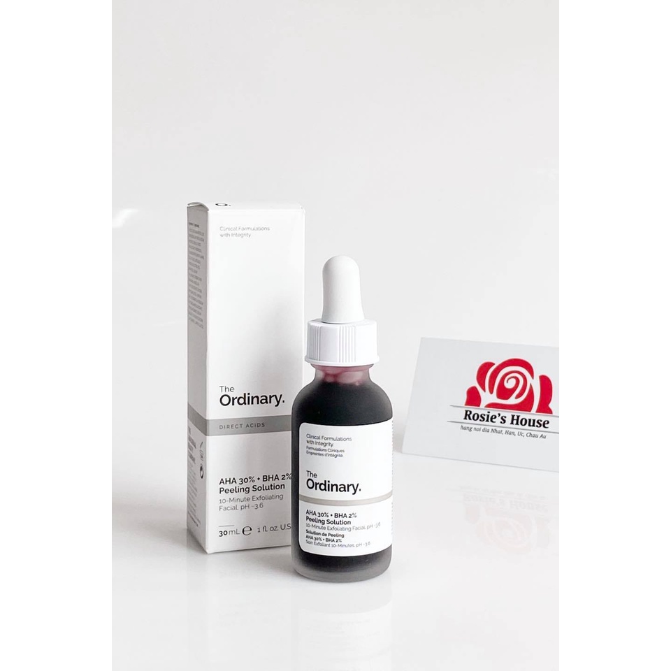 Dưỡng Chất The Ordinary AHA 30% + BHA 2% Peeling Solution