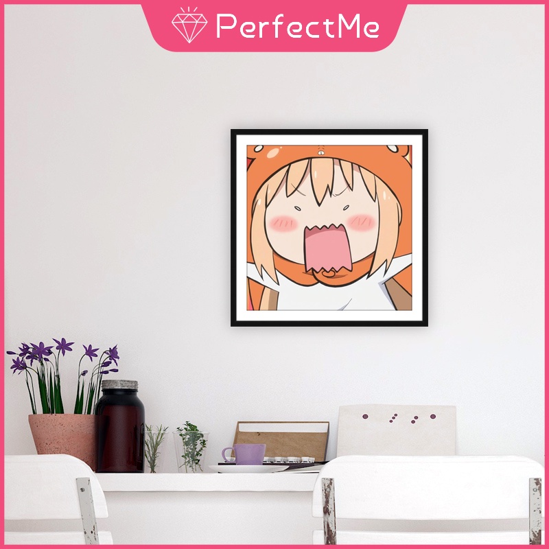 (Hàng Sẵn Sàng Đến Tàu) Cô Gái Khô! Bộ Tranh Đính Đá Tự Làm Kích Thước 30X30Cm Họa Tiết Đơn Giản Hiện Đại Trang Trí Nhà Cửa