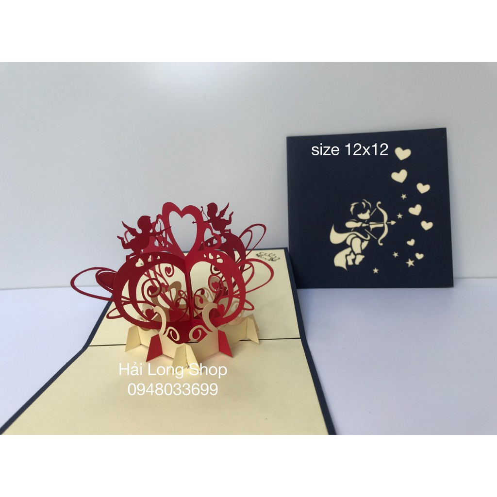 Trái Tim 7 - Love - Thiệp 3D | BigBuy360 - bigbuy360.vn