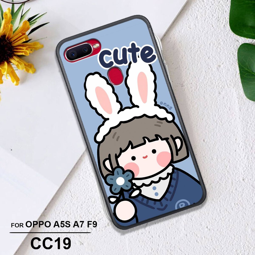 💗 Ốp OPPO A5s / A7 / F9 / A12 💗 Ốp lưng điện thoại Oppo  mẫu joro jump và bò sữa cute 💗