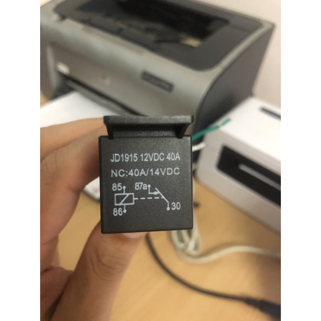 Rơ le 12V chống trộm định vị GPS thường đóng