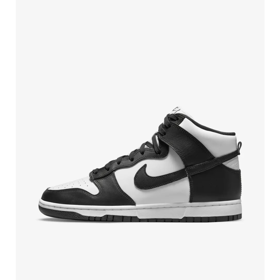 [CHÍNH HÃNG] Giày thể thao Sneaker N.I.K.E DUNK HIGH cổ cao “WHITE BLACK” màu Đen - Code: DD1399 -105