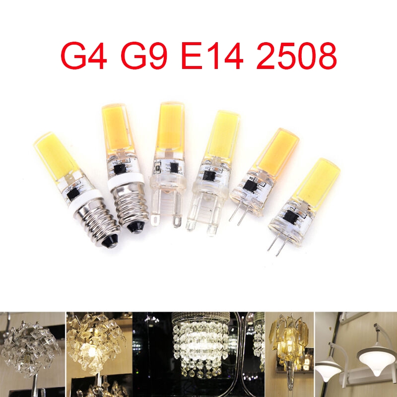 Bóng đèn LED G4 G9 E14 9W COB 2508 SMD 220V