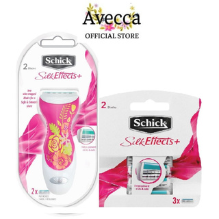 Bộ Dao Cạo Thay Lưỡi Dành Cho Nữ Schick Silk Effects (3 Lưỡi)