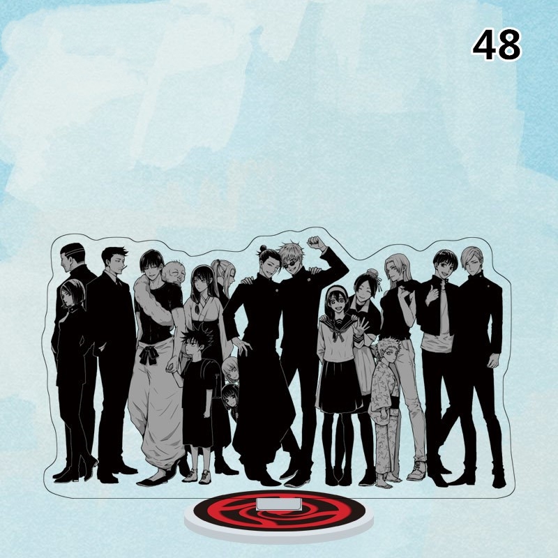 Mô Hình Trang Trí Có Hình Nhân Vật Gojo Satoru Itadori Yuuji Kích Thước 16cm