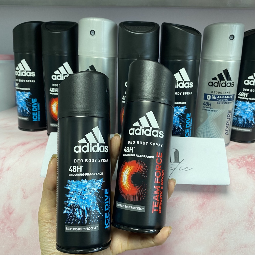 Sịt khử mùi Adidas 150ml Xịt nách nam