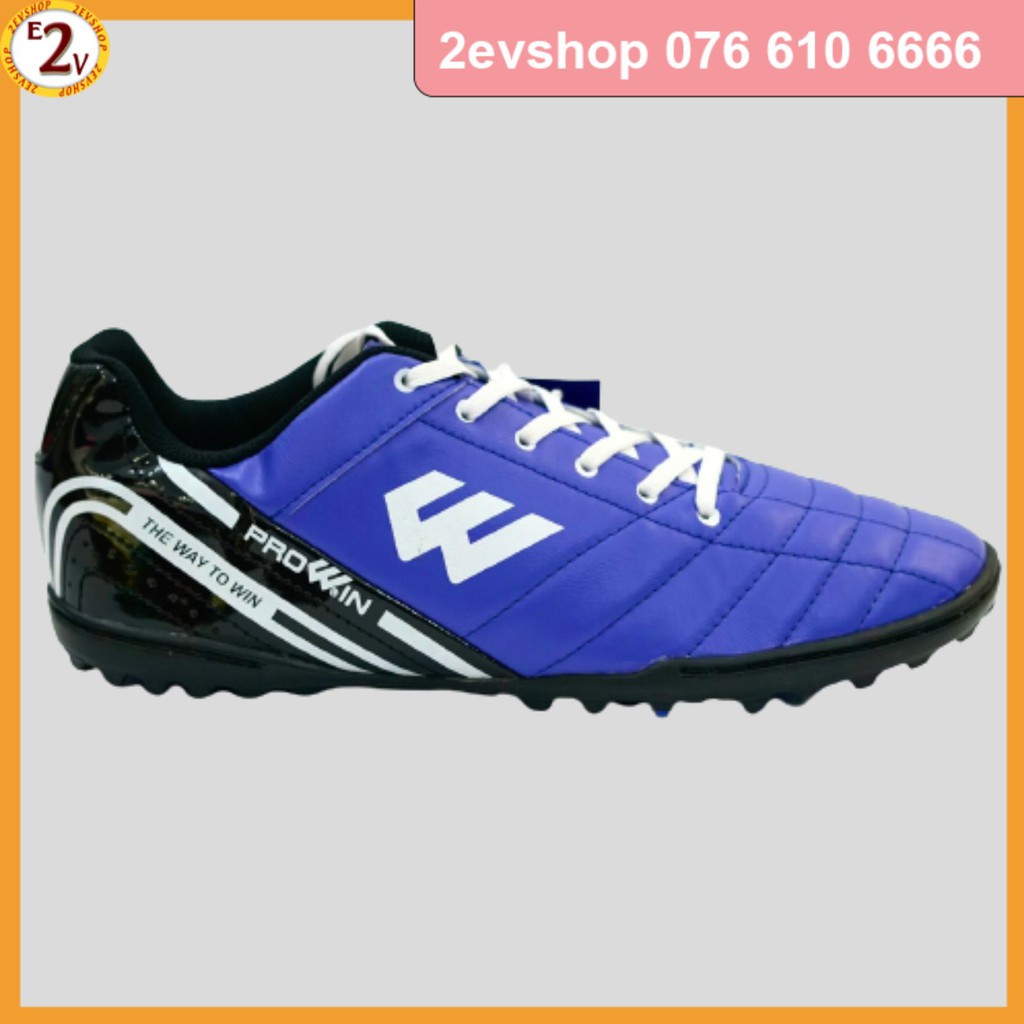 Giày đá bóng thể thao nam Prowin RX Xanh Dương, giày đá banh cỏ nhân tạo chất lượng - 2EVSHOP