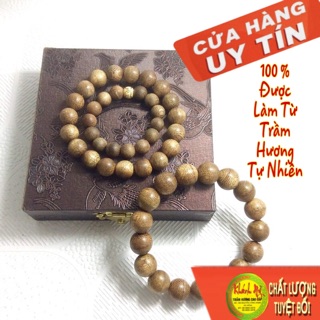 VÒNG TAY TRẦM HƯƠNG TỰ NHIÊN CAO CẤP ( COMBO CHO GIA ĐÌNH )