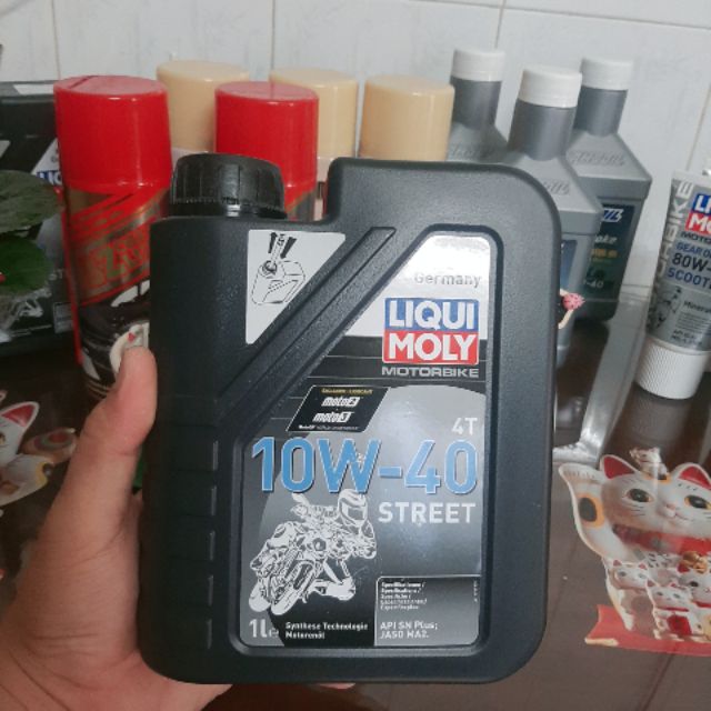 Nhớt Liqui Moly 10w40 Street 1Lít