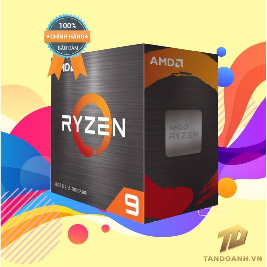 Bộ Vi Xử Lý AMD Ryzen 9 5900X 3.7 GHz - 4.8 GHz 12 Cores 24 Threads Socket AM4