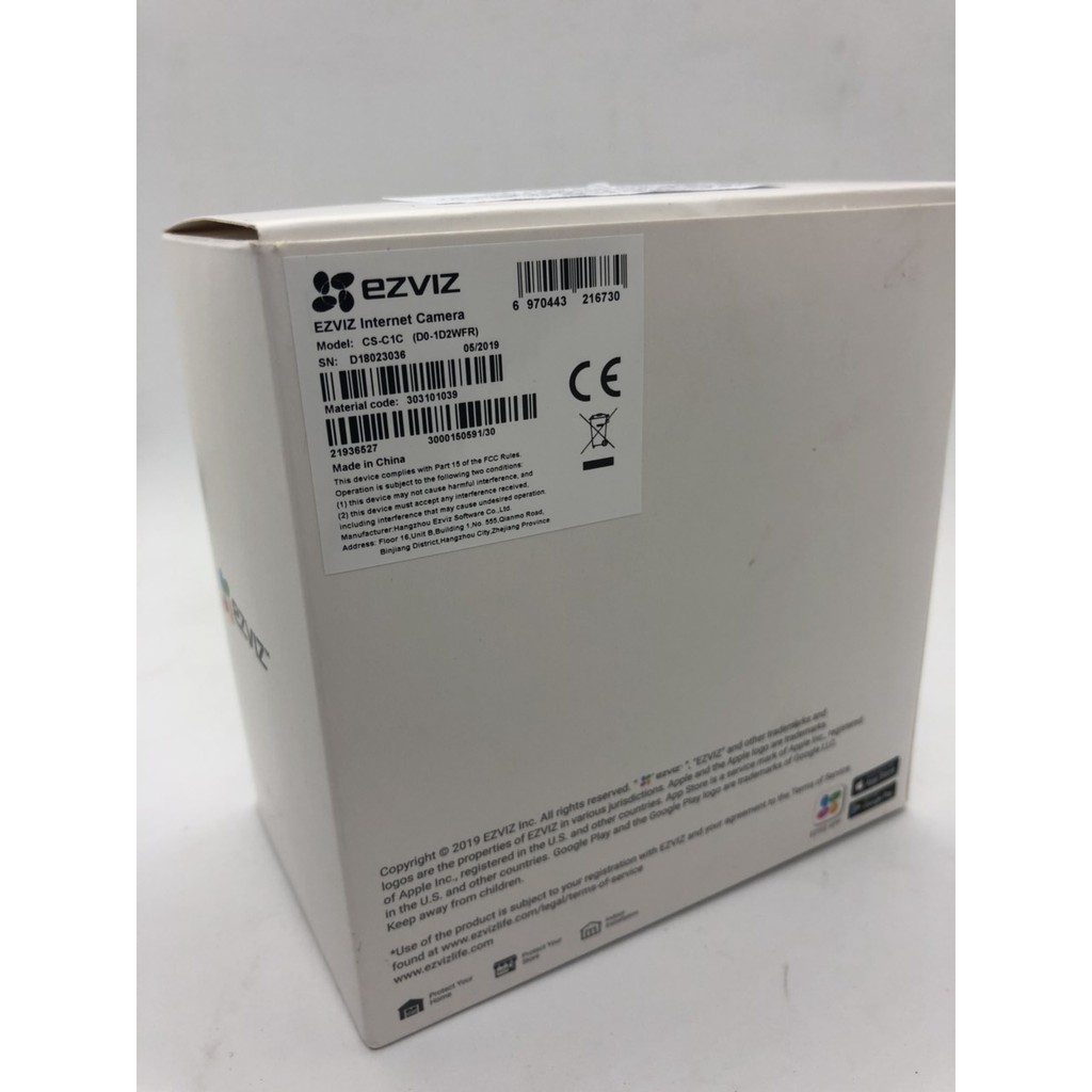 { Bán chạy } Camera Ezviz C1C 1080P (2.0)- Góc rộng, Kết nối wifi không dây | BigBuy360 - bigbuy360.vn