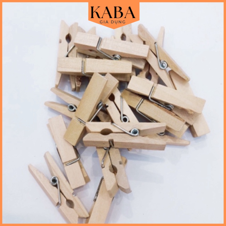 kẹp gỗ treo ảnh nhỏ gọn tiện lợi KABA