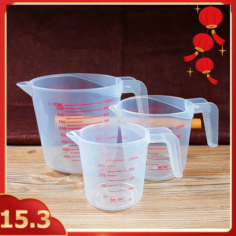 Ca, ly đong chia vạch định lượng 250ml và 500ml