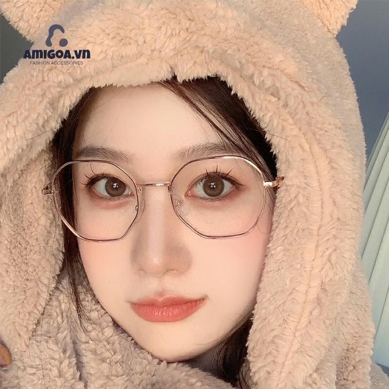 ✨✨Mắt kính giả cận phong cách retro thời trang
