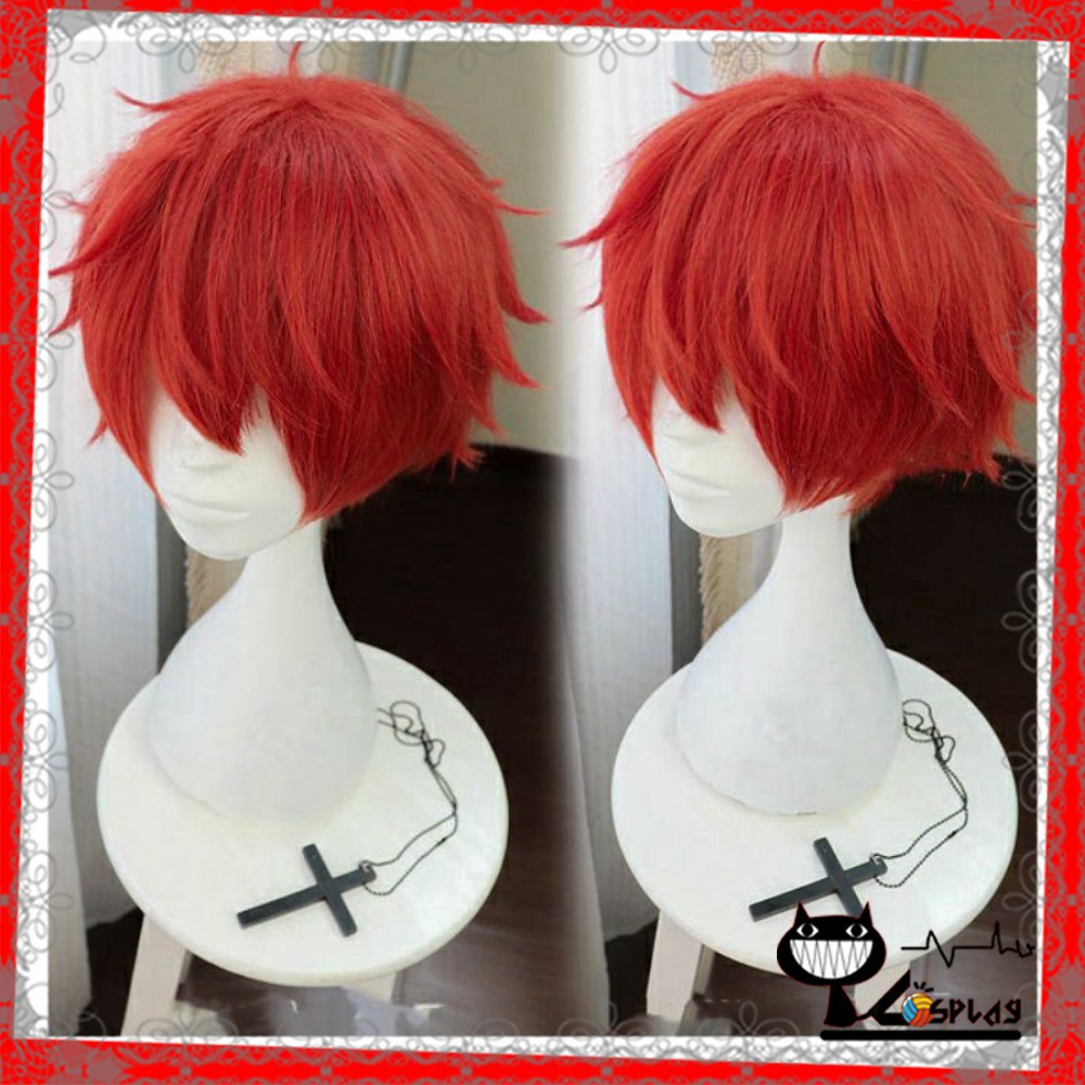 [Sẵn] Wig/tóc giả Karma Akabane hoặc Akashi Seijurou - Lớp học ám sát/Kuroko no basket màu đỏ [Miu Cosplay]
