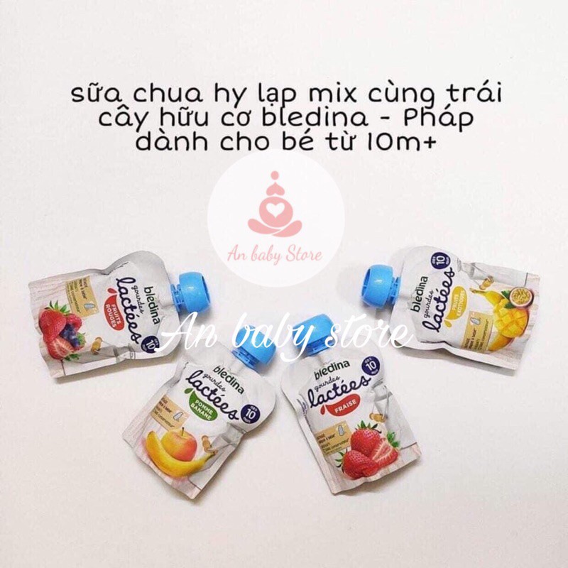 Sữa chua hoa quả Bledina Pháp dành cho bé từ 10m+