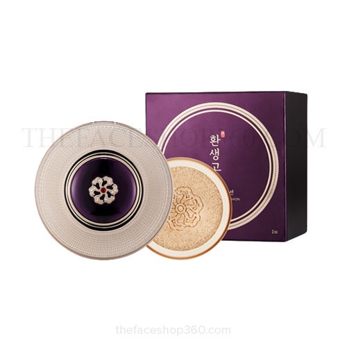 (Tặng 1 lõi) Phấn nước Chống lão hóa Chống nắng Yehwadam Hwansaenggo BB Cushion SPF50+ PA+++ (tặng kèm lõi)