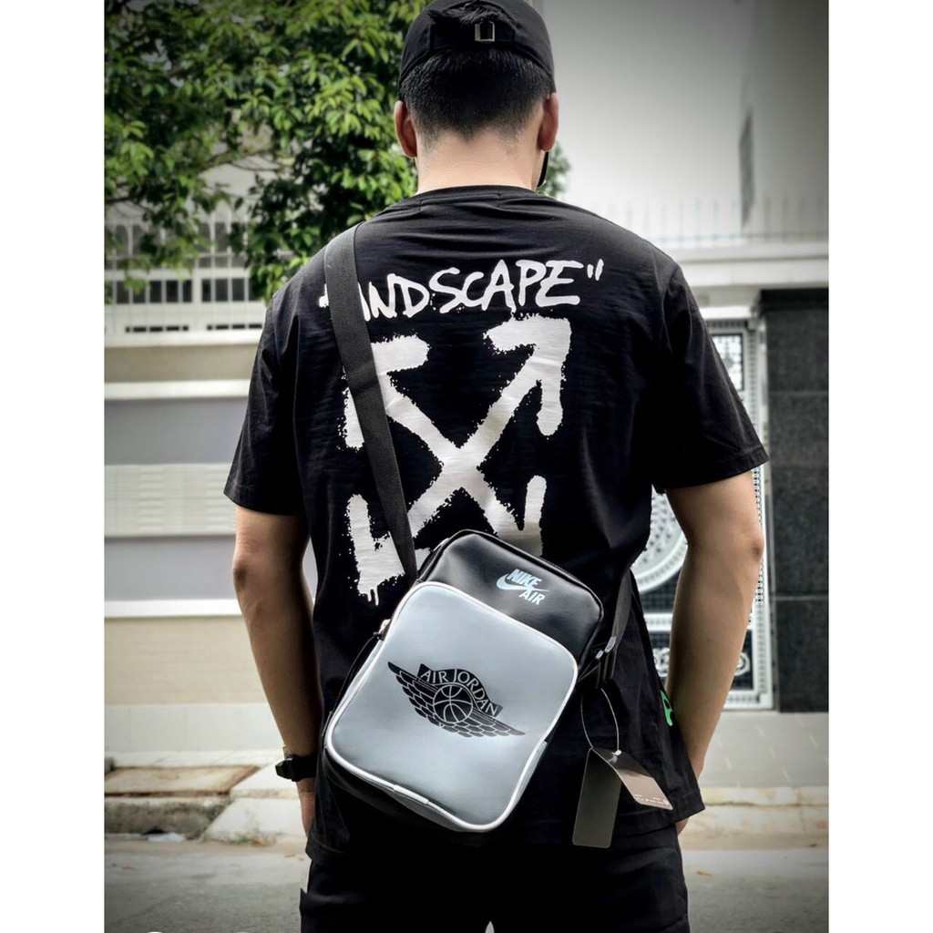 Túi đeo chéo Jordan Grey thời trang nam phong cách sang trọng - MS: BAG01