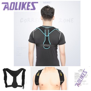 Bán buôn -  Aolikes AL 3104 (1 chiếc) Đai cố định xương đòn, chống gù lưng, vẹo cột sống, hàng chính hãng