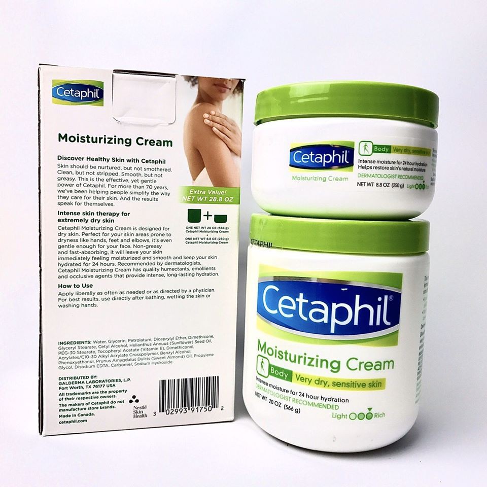 DƯỠNG ẨM BODY CETAPHIL MOISTURIZING CREAM 566GR - 5022