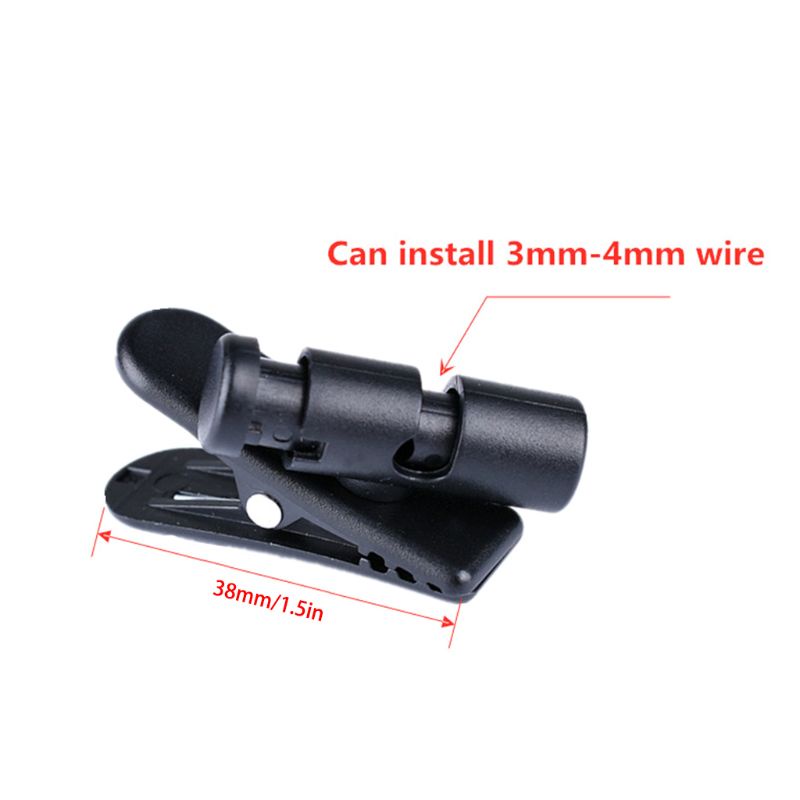 Bộ 5 Kẹp Dây Cáp Tai Nghe 0.12-0.16inch