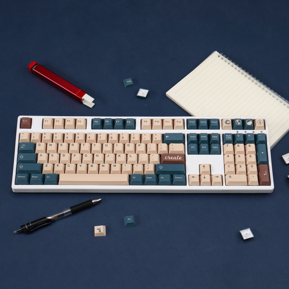 Nút Bàn Phím 130 Phím Cho Bàn Phím Cơ Chơi Game 61 64 84 108 In Hình Trái Đất