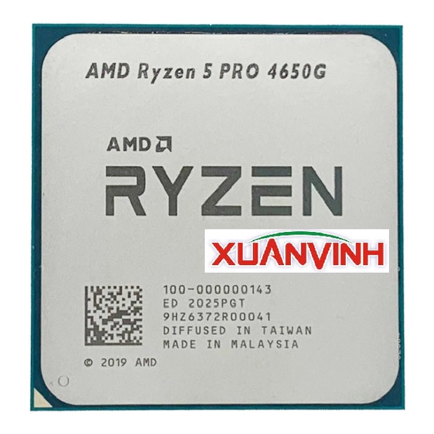 CPU AMD Ryzen 5 3400G, PRO 4650G 11MB, 3.7Ghz upto 4.2Ghz CORE 6/12 MPK (Socket AM4) N