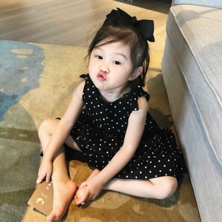 Váy voan chấm bi sale 30%