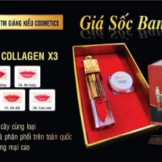 SON KEM SIÊU LÌ COLLAGEN X3