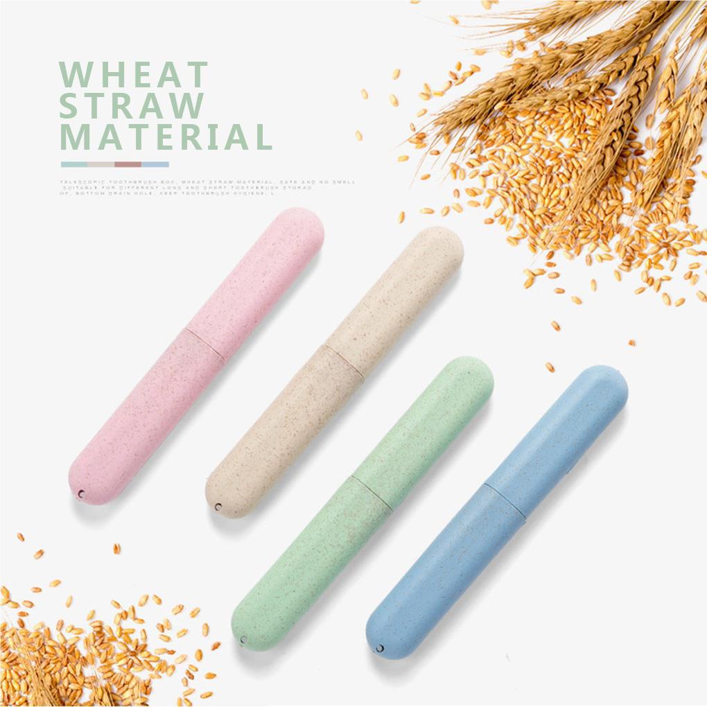 Giá Đỡ Bàn Chải Đánh Răng Bằng Rơm Thoáng Khí Tiện Dụng Khi Đi