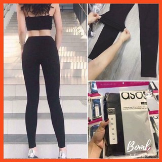 Quần Legging nâng mông ASO túi zip